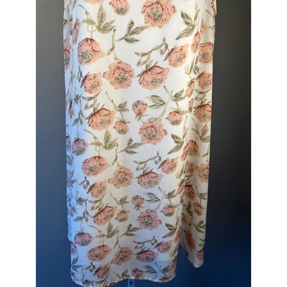 Entro Floral Swing Dress Size S Cottagecore Boho Mini‎ Dress